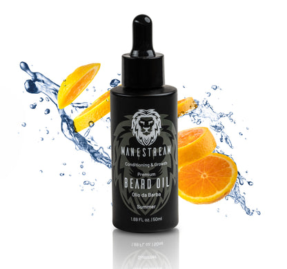 ManeStream by Man & Mane Beard Oil - Summer (Orange)