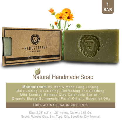 Natural Handmade Skin & Shampoo Bar Soap